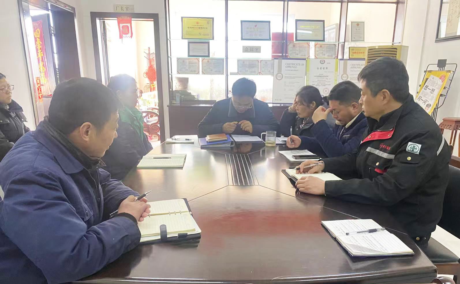Dafeng Mingyue Bearing Bush Co., Ltd. провел первое ежемесячное собрание на 2025 год
